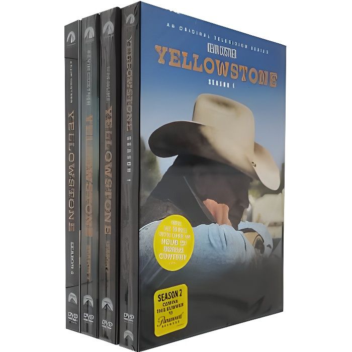 YELLOWSTONE S1-4 (DVD, 17-Disc Set) NEW