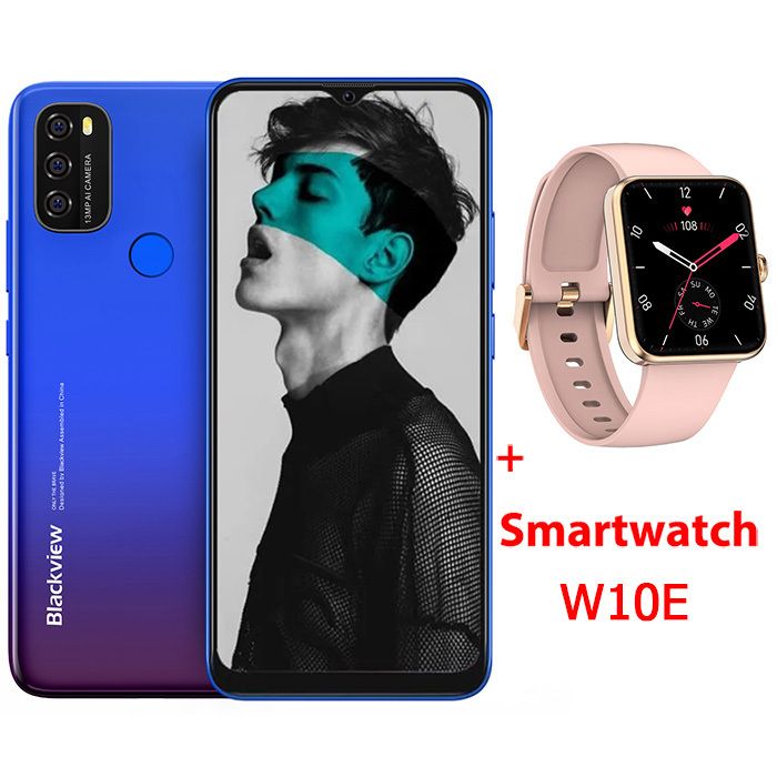 Blackview A80 Android 10 Téléphone Portable 4G 6,21\