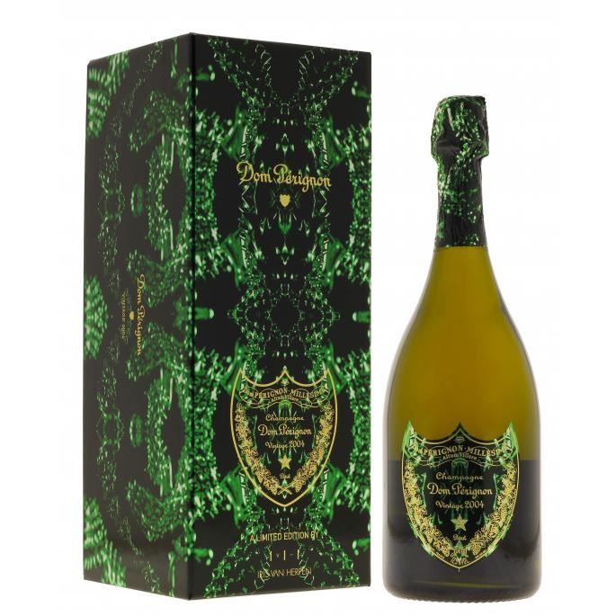 Champagne Dom Perignon Metamorphosis Iris Herpen Blanc 2004