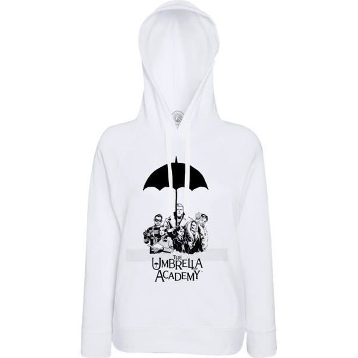 Sweat à Capuche Umbrella Academy Serie Fantastique Super-hero Dessin