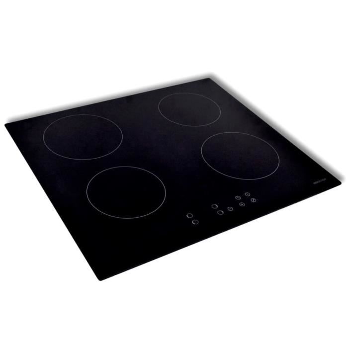 Table de cuisson - Induction Plaque de cuisson à induction Verre EUROKERA 4 brûleurs