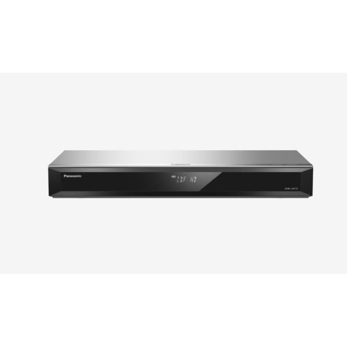 Panasonic DMR-UBC70EGS, Argent, Enregistreur Blu-Ray, BD-R,BD-R DL,BD-RE,BD-RE DL,CD,CD-R,CD-RW,DVD,DVD+R,DVD+R DL,DVD-R,DVD-R DL