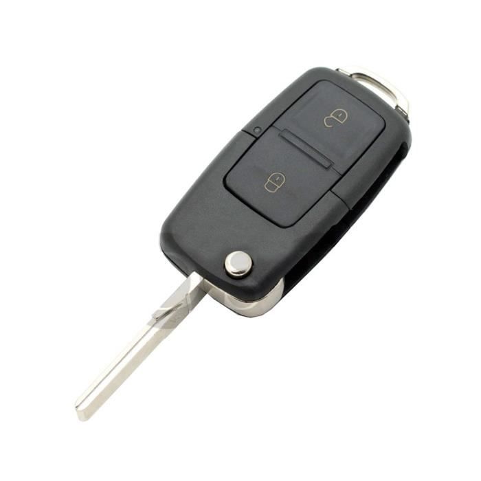 CLE PLIP Volkswagen Beetle Fox Touran 2 boutons rectangle TELECOMMANDE @Pro-Plip