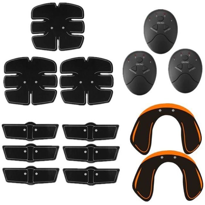 TEMPSA Appareil de Musculation Fitness 14Pcs Kit Entraînement hanche Fesse Levage