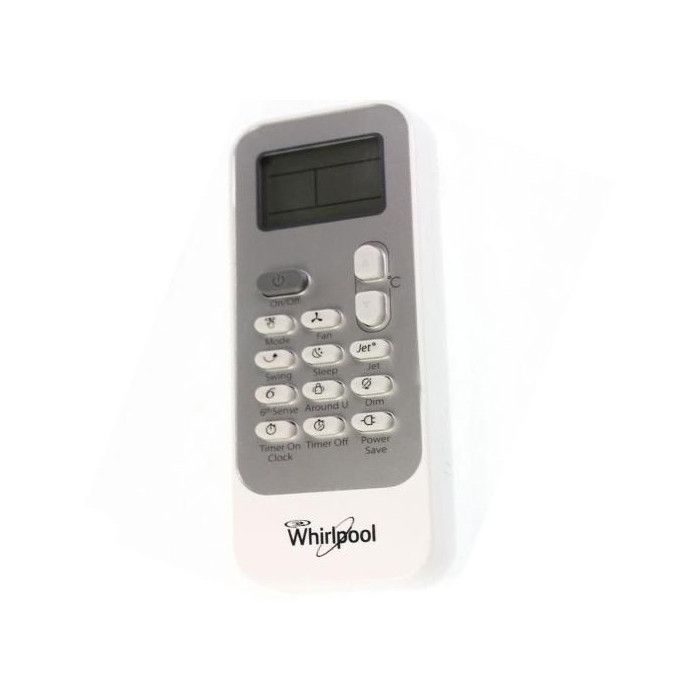 Télécommande pour Climatiseur WHIRLPOOL