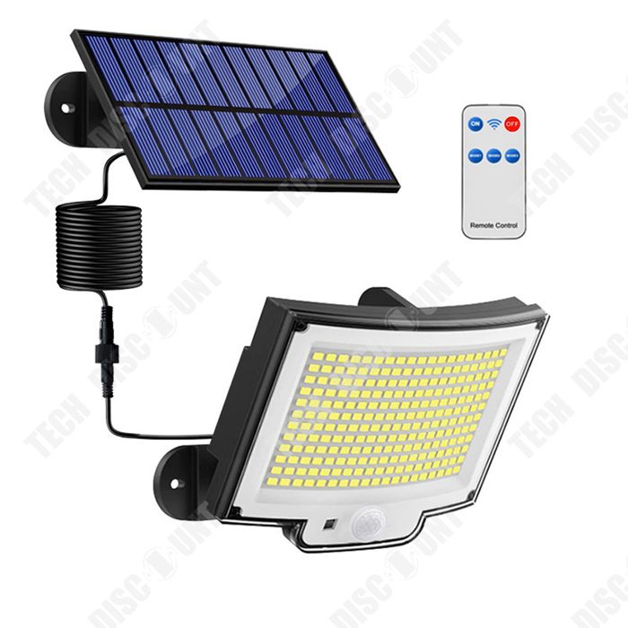 7700LM Lampe solaire extérieure LED puissante - Test et Avis