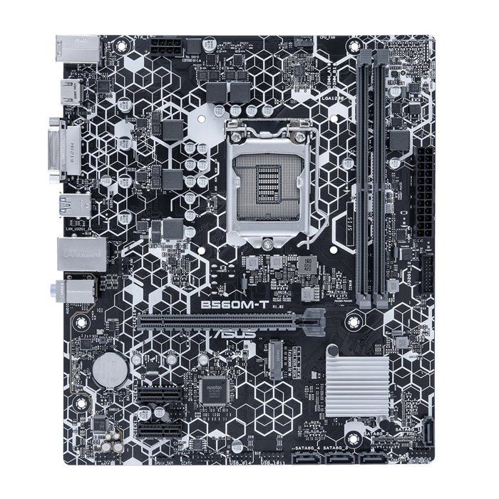Carte mère ASUS B560M-T Intel B560 LGA 1200 2xDDR4 64GB Micro ATX - Asus