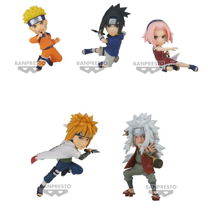Naruto Pack De Figurines Naruto WCF