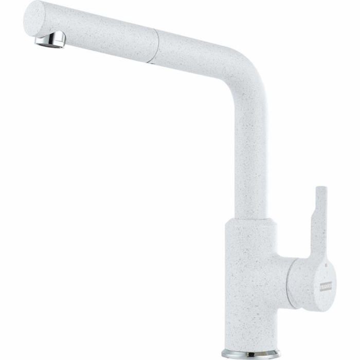 Robinetterie de cuisine Franke - 115.0595.088 - Urban Pull-Out Robinet de lavabo Blanc Polaire