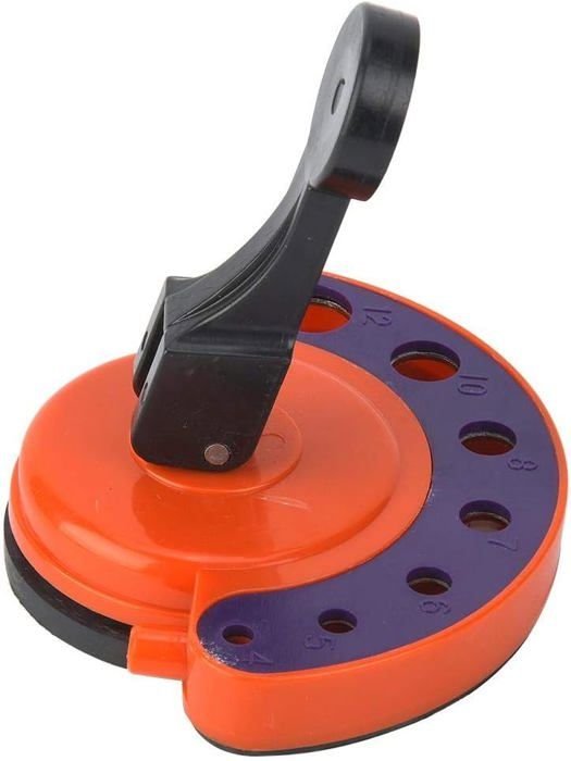 Guide De Perçage Réglable Pour Carrelage Et Verre - Base à Ventouse - Trous De 0,55 à 1,97 Pouces - Précision Et Stabilité - 9