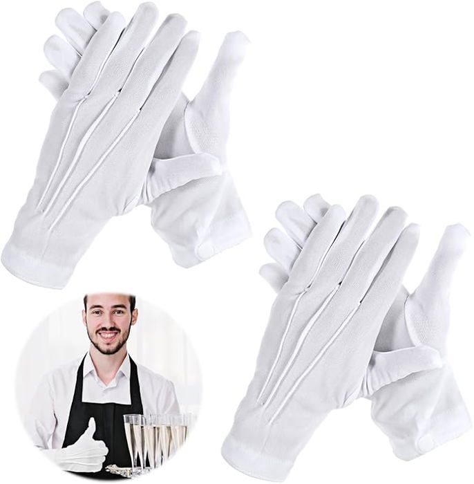 Gants En Coton Doux Cape Cod - Pour Polir Et Entretenir Vos Bijoux Et Argenterie