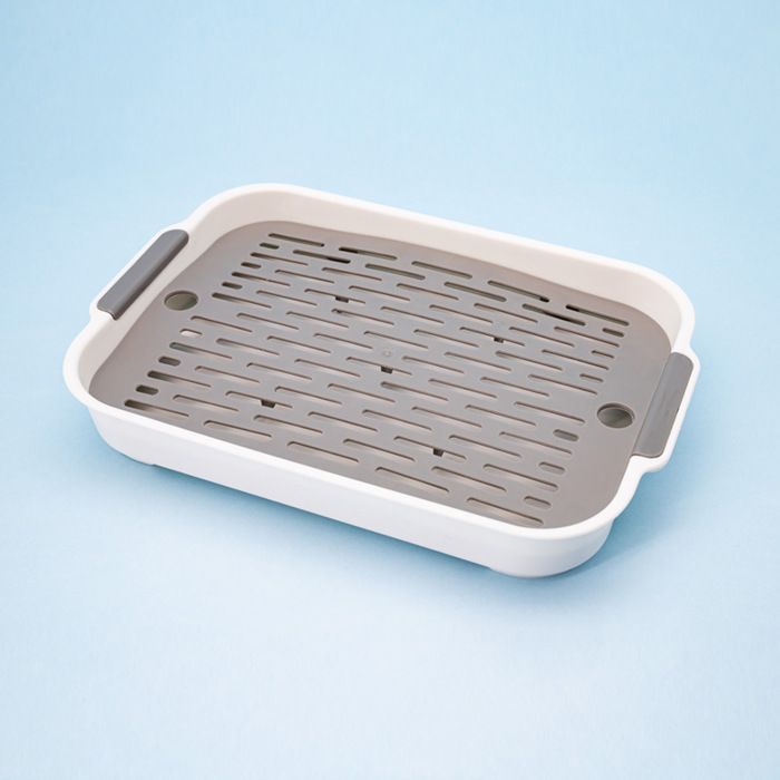 Bac à litière pour animaux adapté aux lapins et aux petits animaux tels que bac dapprentissage de la propreté toilettes fixes