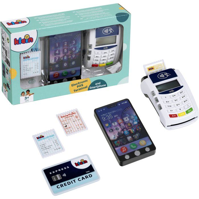 Terminal de paiement et Smartphone - vue 2