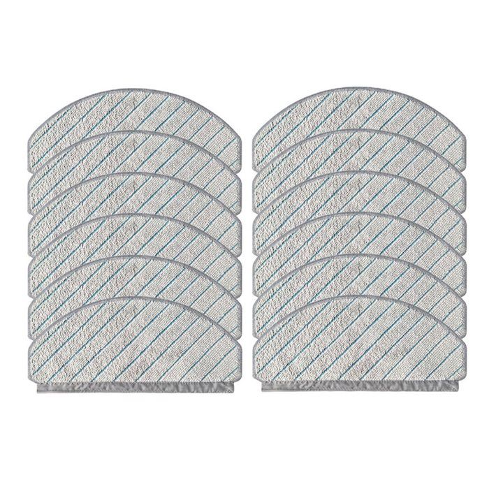 Lot de 12 Lingettes de Nettoyage Lavables pour Aspirateurs pour pour N20 / N20 plus / N20