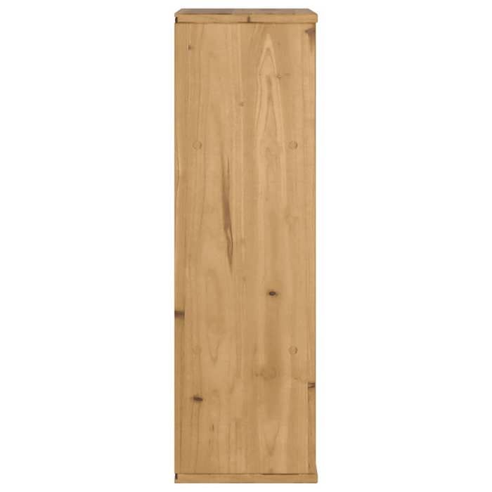 Moderne Armoire rangement Armoire latérale - Utilisation Polyvalente - ODDA 40x24x79 cm - bois massif pin LL7776