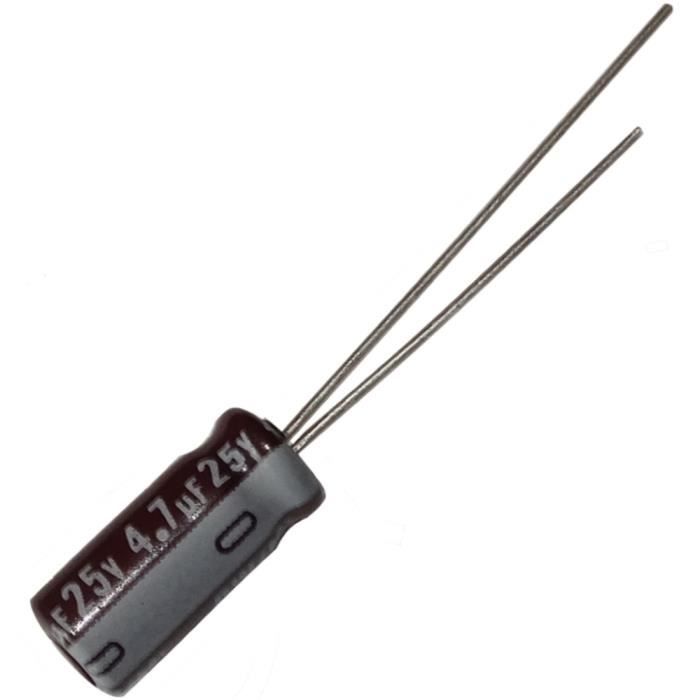 Condensatore Elettrolitico 2200uF 35V 85°C Radiale 16x25mm