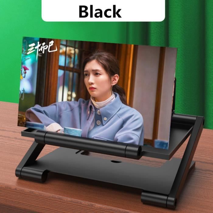 Loupe D'écran De Téléphone Pliable 12"/14" Avec Télécommande Sans Fil