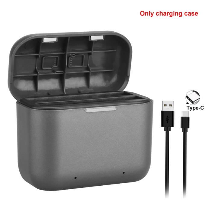 Chargeur Rapide Pour Insta360 Ace Pro 2 - Hub De Charge Avec Batterie Intégrée 7710 MAh, Charge 2 Batteries Simultanément