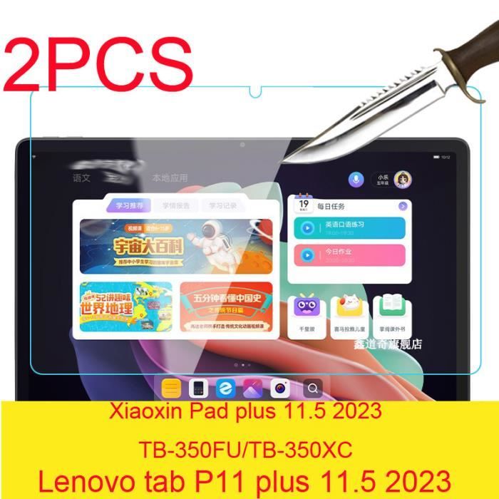 Protections écran Verre Trempé Pour Lenovo Yoga Tab Plus 12.7" - Lot De 2, Haute Transparence, Anti-rayures