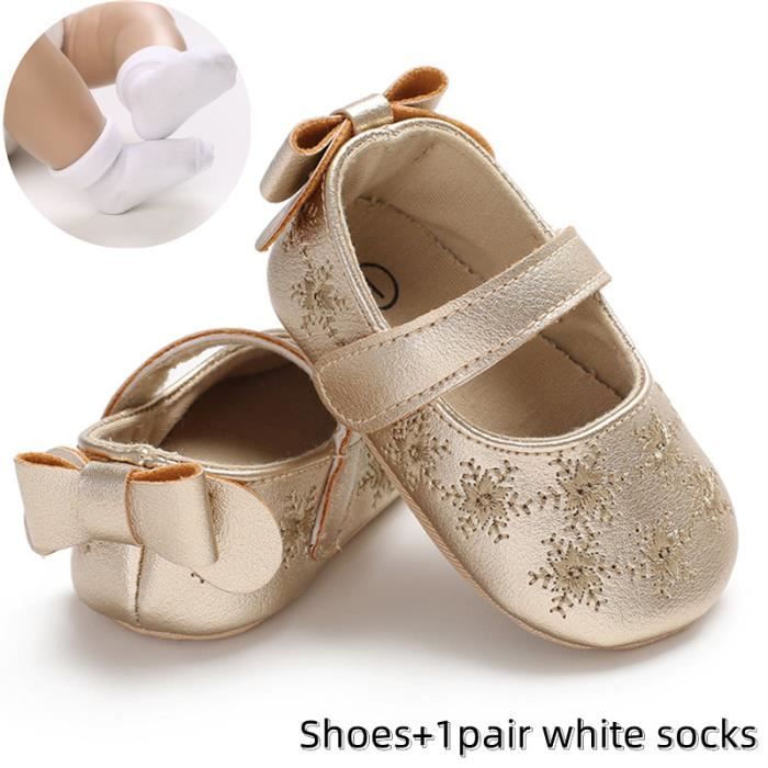 Chaussons Robeez Buttercup Dot Rose - Taille 0-6 Mois Neufs En Boîte