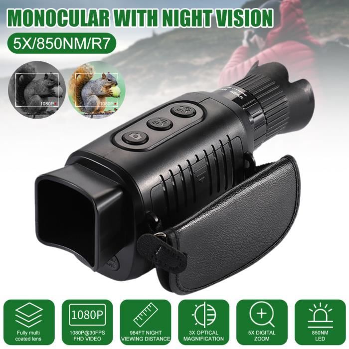 RUMOCOVO® Vision Nocturne Infrarouge 1080p, Vision De Jour Et De Nuit