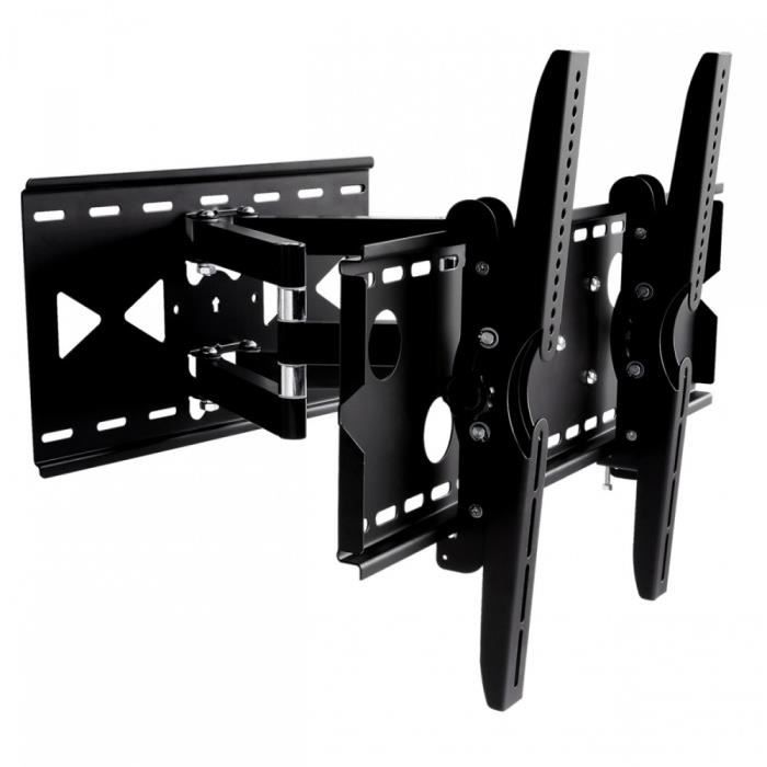 Plateau rotatif TV ART AR-24 - Support mural basculant/pivotant - 32-60 - Charge max. 80 kg