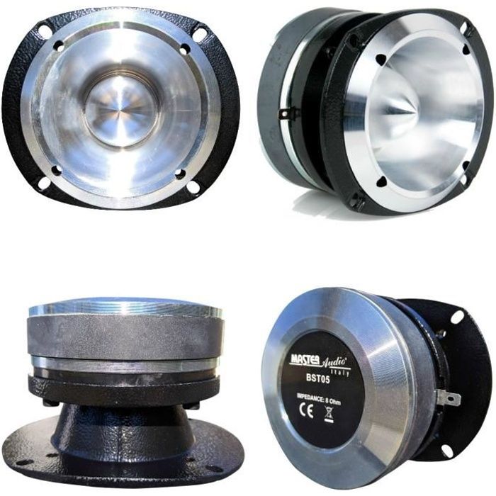 Tweeter A Compressione Ciare PT252 – 75W RMS, 200W Max, Impedenza 8Ω, Sensibilità 105dB, Risposta 3000-16000Hz