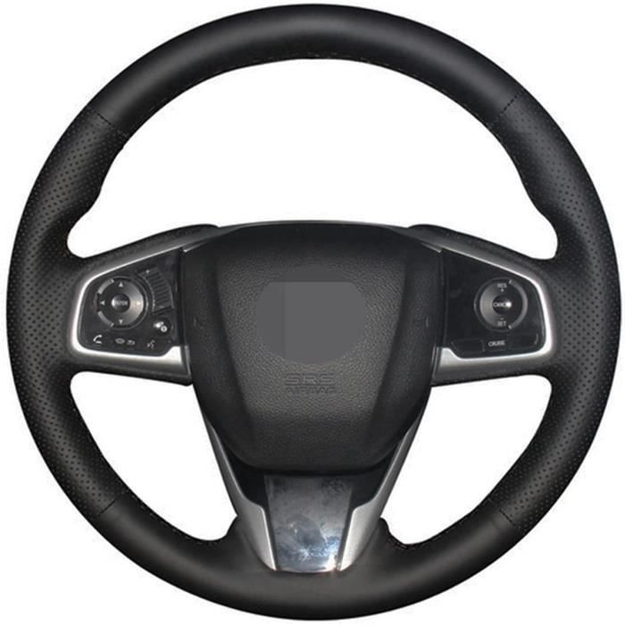 Housse De Volant Cuir Pour Hyundai Tucson Ix35 2014-2019 - Antidérapante, Taille 37-38cm