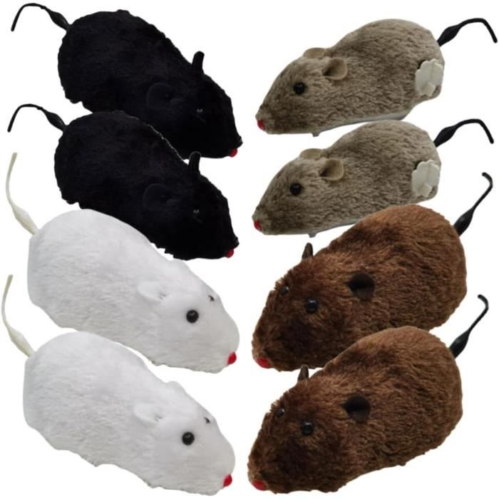 iwobi 5 Pièces Jouet Mécanique Classique Métal Souris Wind Up Figure Animaux Jeu Amusant Cadeau pour Enfant,Chat Jouet iwobi 5 Pièces Jouet Mécanique Classique Métal Souris Wind Up Figure Animaux Jeu Amusant Cadeau pour Enfant,Chat Jouet