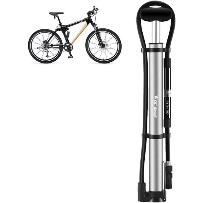 Mini Pompe électrique Pour Vélo 130 PSI - Écran Numérique, Valves Presta Et Schrader - Portable Et Rapide