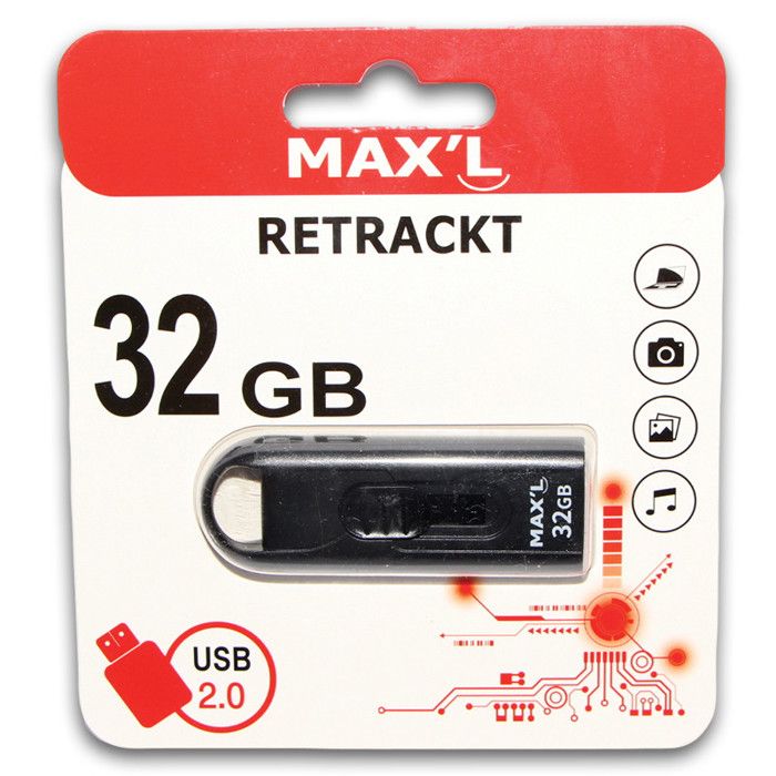 CLE USB RETRACKT MAX'