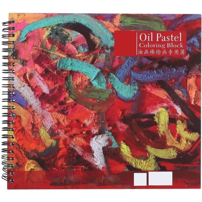 Carnet Croquis A4 PIQIUQIU - 160GSM, 30 Pages, Reliure Spirale Kraft