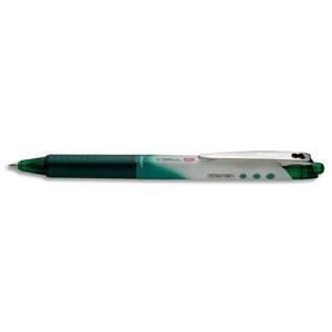Stylo Roller Pilot V Ball 7 RT - Pointe Métal 0,7 Mm - Vert - Mécanisme Anti-fuite - Clip Métal