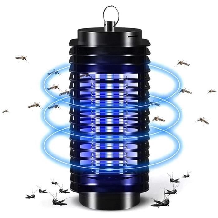 Lampe Anti-moustiques Miro France - Technologie UV 365 Nm, Rechargeable USB, Sûre Et Non Toxique, Pour Intérieur Et Extérieur