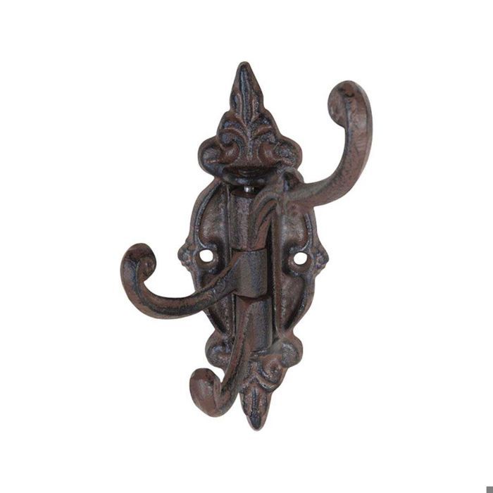Patère murale - Esschert Design - LH143 - Marron antique - 5 7 x 9 3 x 14 2 cm Patère murale - Esschert Design - LH143 - Marron antique - 5 7 x 9 3 x 14 2 cm