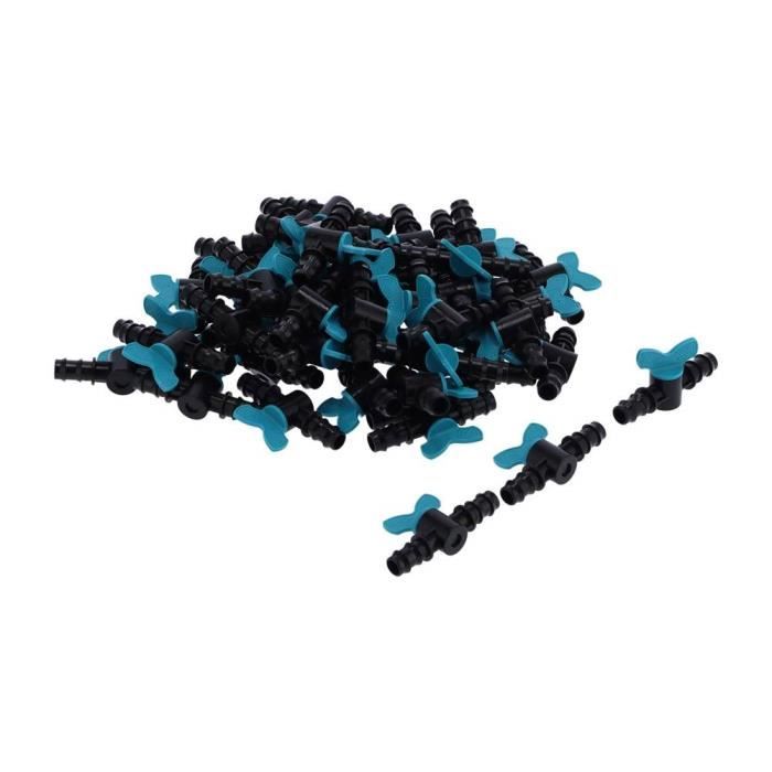 Robinet D'arrêt à Boisseau Sphérique 25 Mm (1 Pouce) - En Polyéthylène Vert Pour Arrosage, Piscine, Irrigation