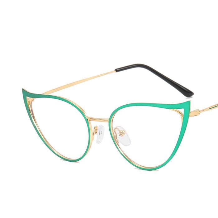 Fausse Lunette De Vue Lunettes Anti-lumière Bleue Kachawoo - Monture TR90 Large - Verres Carrés Hexagonaux Unisexe Lunettes Anti Lumière Bleue
