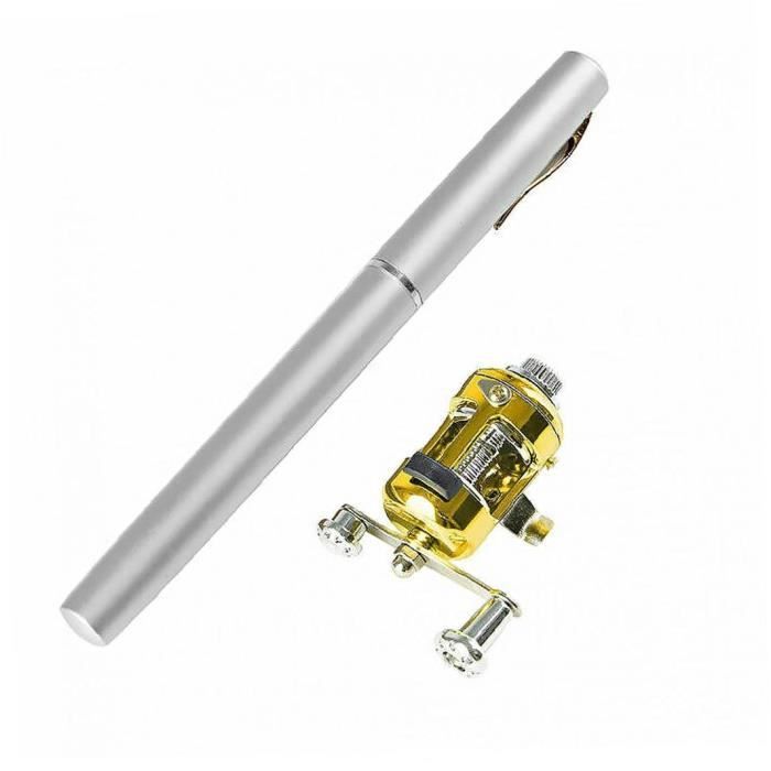 Tige De Pêche De Mini-stylo À La Tige De Pêche Rotative Portable Hiver De La Canne À Pêche En Plein Air Accessoires De Pêche De Poche Tige De Pêche De Mini-stylo À La Tige De Pêche Rotative Portable Hiver De La Canne À Pêche En Plein Air Accessoires De Pêche De Poche