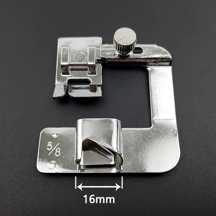 ANYQOO 3 Sizes Rolled Hem Pressure Foot Sewing Machine Presser Foot
