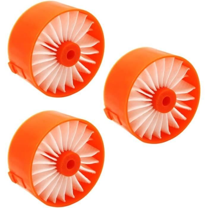 Lot De 3 Filtres Pour Aspirateur Black & Decker Dustbuster – Compatible NV9610, NV7210N, NV7210, Neufs