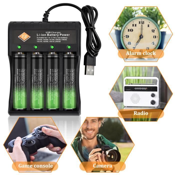 Chargeur De Batterie Universel LiitoKala 4 Slots - Neuf (ouvert Jamais Utilisé)