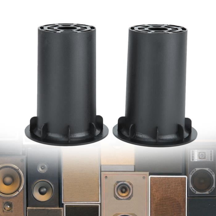 Kit 2 Tubes Bass Reflex ZIRAN 74.5mm - Ports Ventilation Pour Enceinte Subwoofer - Accessoires Caisson De Basse