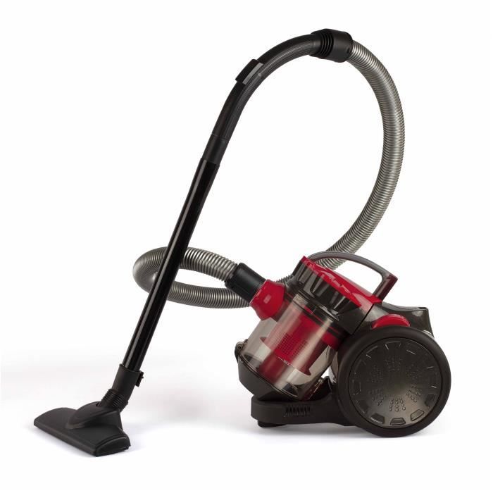 Aspirateur Traîneau 2500W Sans Sac 1,8L - Filtre HEPA, Brosse Rotative, Pour Poils D'animaux, Sols Durs Et Tapis, Cordon 5m
