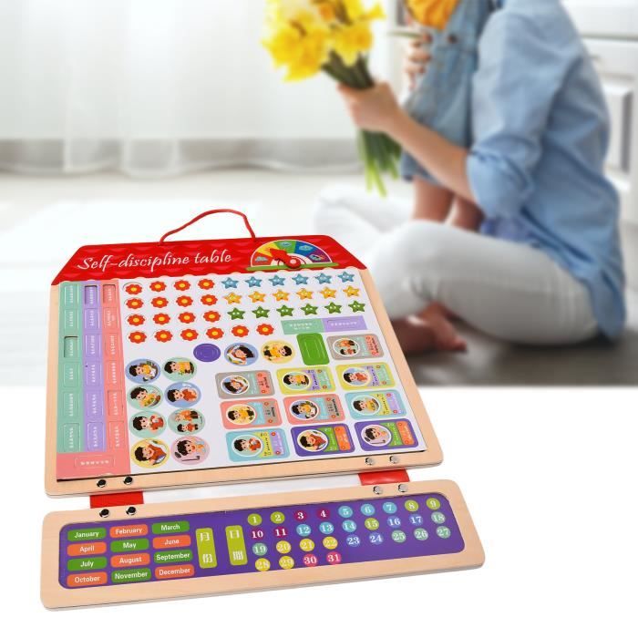 Tableau De Récompense Magnétique I Did It – Bloc-notes 50 Feuilles + 2650 Autocollants De Motivation Pour Enfants
