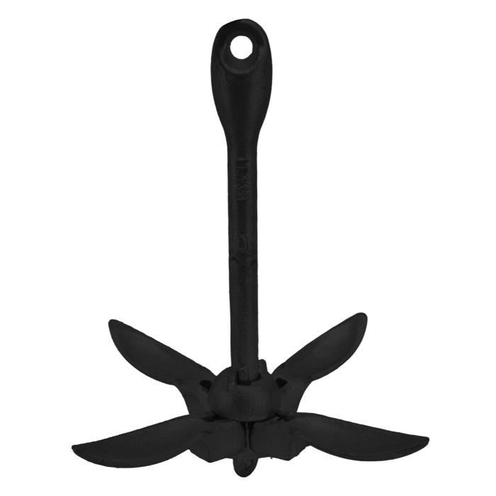 Outil De Survie Pour Grappin D'extérieur Avec Corde Pliable Pour Bateaux, Ancre Robuste Et Durable Pour Petits Bateaux, Canoës, Fournitures De Pêche