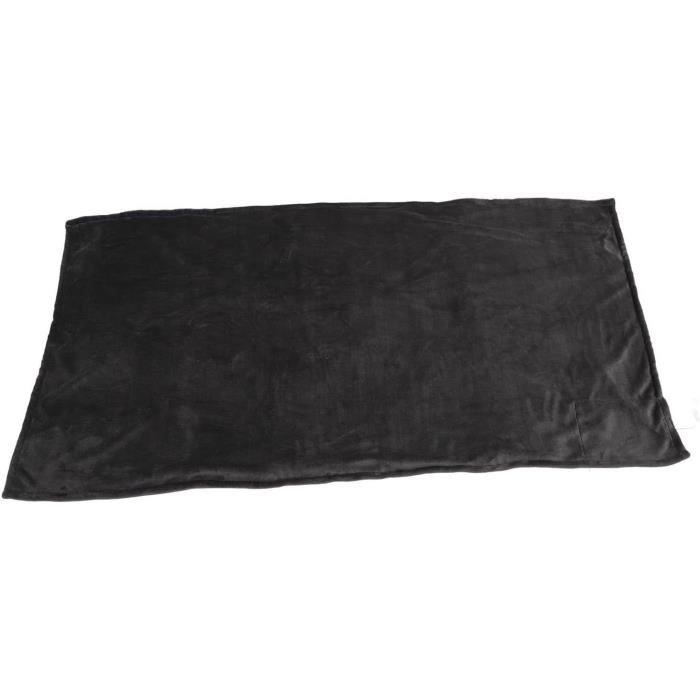Couverture Allaitement Byrd & Blume - Respirante, 152x71cm - Noir