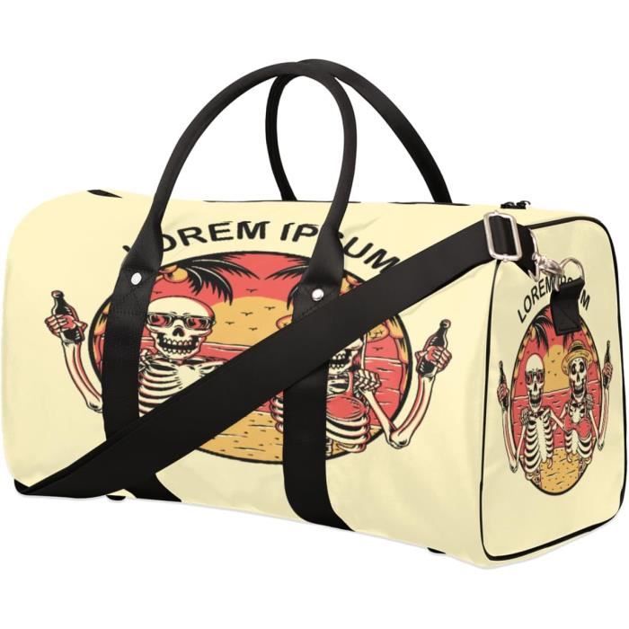 Grand Sac De Voyage Vintage HEAD - Capacité 100L+ - Tennis Sport - Bordeaux/Rouge