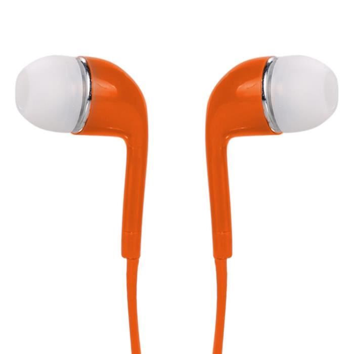 Orange ecouteur Clearance