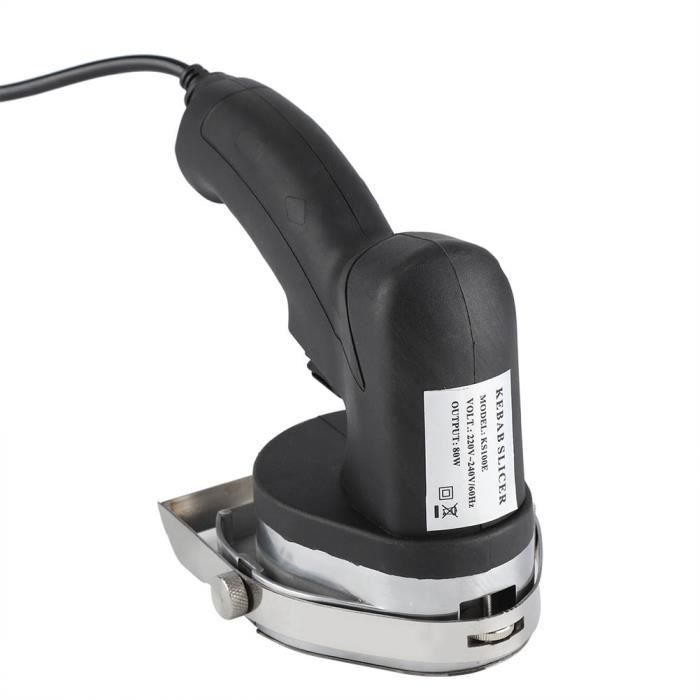 Barbecue à Kebab Électrique 3000 W - 2 Brûleurs à Gaz - Machine Verticale De Table