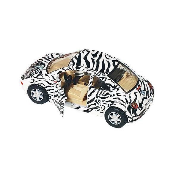 Déco Voiture Vintage : Coccinelle VW Des Années 50 En Métal - Modèle 1:12 - État Correct